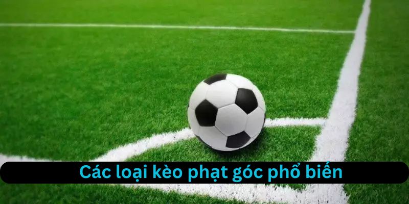 Các loại kèo phạt góc phổ biến