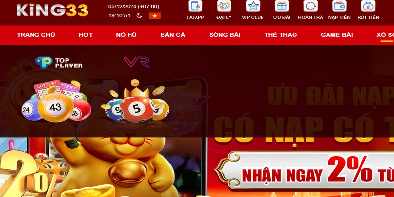 Tìm hiểu sảnh xổ số tại King33 