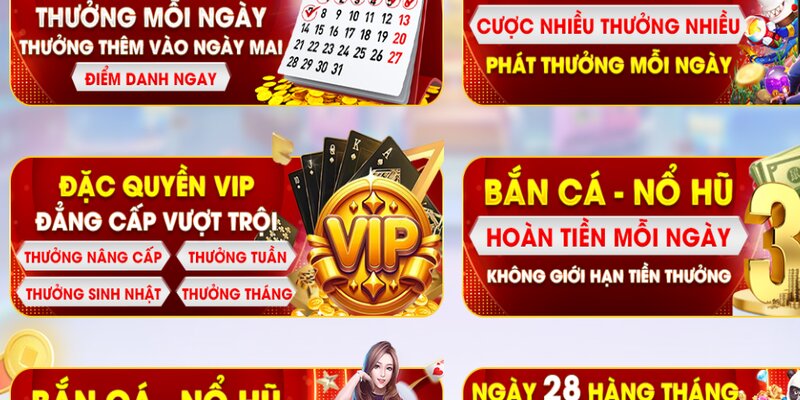 Thưởng hồng bao cho toàn thể hội viên 